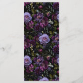 ムーディゴシックパープル結婚フローラ メニュー (裏面)