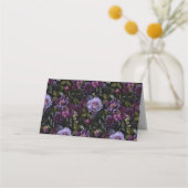 ムーディゴシックフローラ結婚ズ プレイスカード (裏面)