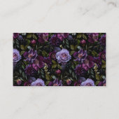 ムーディゴシックフローラ結婚ズ プレイスカード (裏面)