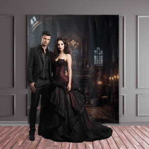 ムーディゴシックマンションマーブルフィアレスレット タペストリー