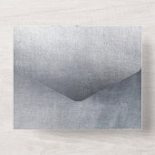 ムーディシルバーグラムエレガモダンントウェディング オールインワン招待状 (裏面)