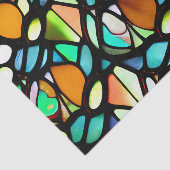 ムーディステンドグラス効果のデコペティッシュペーパー 薄葉紙 (詳細)