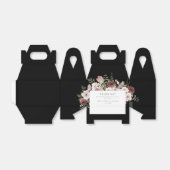 ムーディダスティバラフローラブライダルシャワー フェイバーボックス (折り畳みなし)