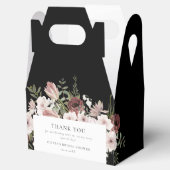 ムーディダスティバラフローラブライダルシャワー フェイバーボックス (オープン)