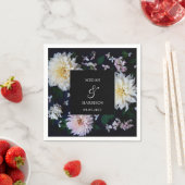 ムーディダリアフローラ スタンダードカクテルナプキン (インサイチュ)