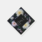ムーディダリアフローラ スタンダードカクテルナプキン (角)