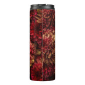 ムーディダリア花ダークテクスチャ タンブラー (裏面)