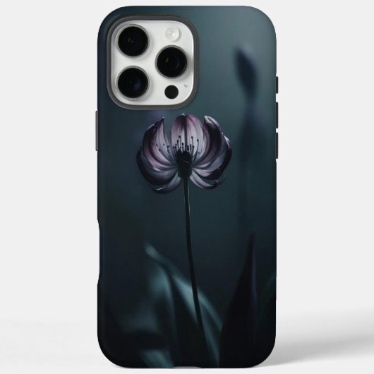 ムーディダークフラワーフォンケース Case-Mate iPhoneケース (裏面)