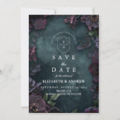 ムーディダークフローラ結婚ズ セーブザデート (正面)