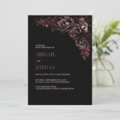 ムーディチョコレートフローラ結婚すべて 招待状 (スタンド正面)