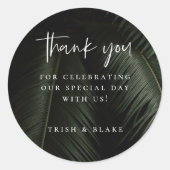 ムーディトロピックスありがとう ラウンドシール (正面)