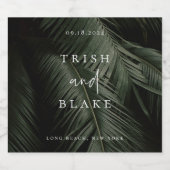 ムーディトロフィ結婚ックス スパークリングワインラベル (シングルラベル)