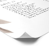 ムーディパープルバラ結婚のシーティンググラフポスター ポスター (角)