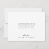 ムーディパープル座標プラムサンキューカード サンキューカード (裏面)