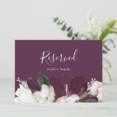 ムーディパープル開花 |プラム予約 (スタンド正面)