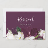 ムーディパープル開花 |プラム予約 (裏面)