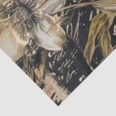 ムーディピンクとホワイトのフローラポピー 薄葉紙 (詳細)