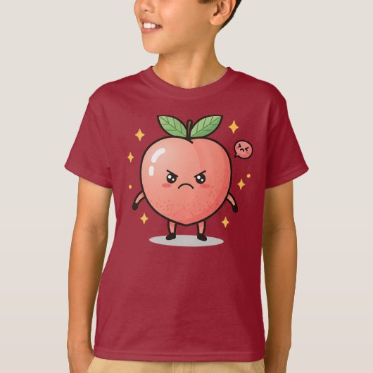 ムーディピーチキッズ Tシャツ (正面)