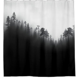 ムーディフォレストのシャワーカーテン シャワーカーテン