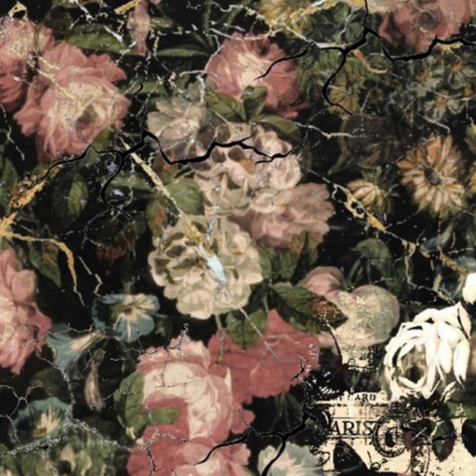 ムーディフラワーズティッシュペーパー 薄葉紙