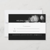 ムーディフラワーブラック&ホワイトギフト券 (裏面)