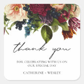 ムーディフローラブルグ結婚ンディ スクエアシール (正面)