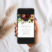 ムーディフローラブルグ結婚ンディ 招待状