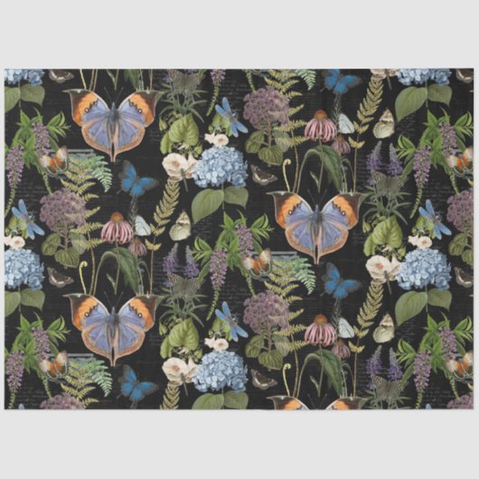 ムーディフローラメドーバタフライエフエメラデクページ 薄葉紙 (正面)