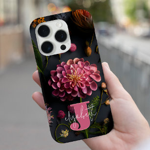 ムーディフローラ モノグラムの iPhone 15 PROケース