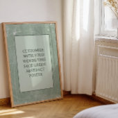 ムーディブラックグレーカスタムのポスター抽象芸術エレガント ポスター