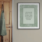 ムーディブラックグレーカスタムのポスター抽象芸術エレガント ポスター