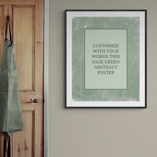 ムーディブラックグレーカスタムのポスター抽象芸術エレガント ポスター