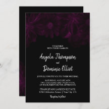 ムーディブラックフローラ結婚ズ