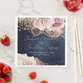 ムーディブルーのロマンチックな水の色のバラ結婚。 (インサイチュ)