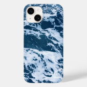 ムーディブルーの海波 Case-Mate iPhoneケース (裏面)