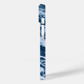 ムーディブルーの海波 Case-Mate iPhoneケース (裏面 / 左)