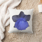 ムーディブルードリップダフォディルピロー クッション (ブランケット)