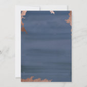 ムーディブルー結婚式招待状 招待状 (裏面)