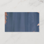 ムーディブルー結婚銅 プレイスカード (裏面)