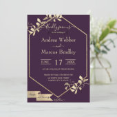 ムーディプラムとシャンパン 招待状 (スタンド正面)