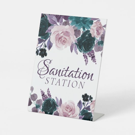 ムーディボーホ |ナス・ティール(緑がかった色)衛生局 台座サイン (正面)