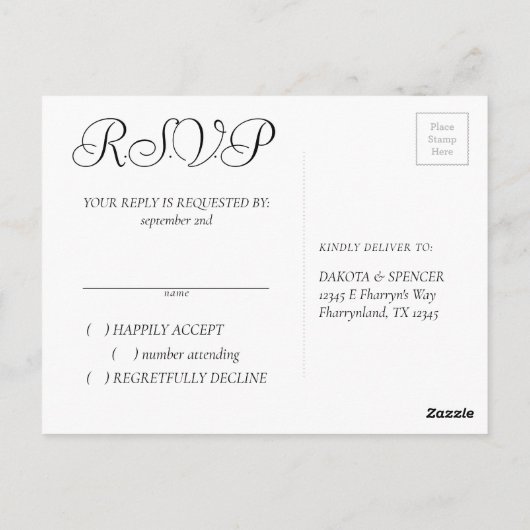 ムーディボーホ |深いティール（緑がかった色）ターコイズ紫の応答 ポストカード (裏面)