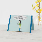 ムーディママグリーティングカード カード (黄色い花)