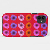 ムーディモダンウィンターボタニカルクリスマスレッド Case-Mate iPhoneケース (裏面(横))