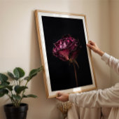 ムーディレッドローズスチルライフウォールアート ポスター