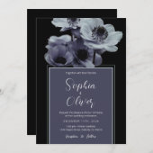 ムーディロマンチック暗黒フローラゴシック結婚ズ 招待状