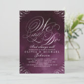 ムーディーな梅ヴィンテージ書はまだ行う 招待状 (スタンド正面)