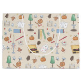 ムーディーな秋の週末 ラージペーパーバッグ (正面)