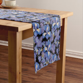 ムーディーアイリス ショートテーブルランナー