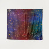 ムーディーオンブレ | サイケデリック グランジ スターダスト バックドロップ タペストリー (正面(横))